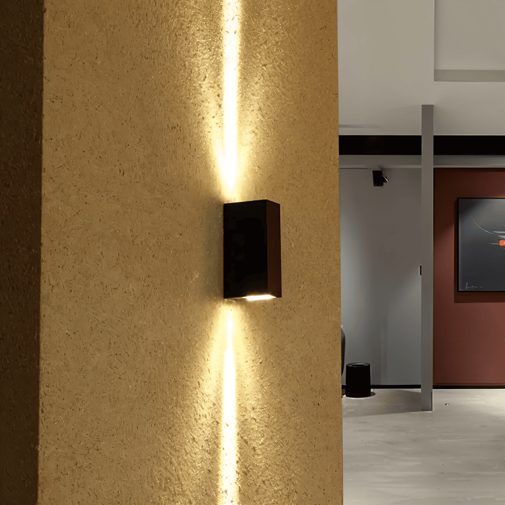 AquaBeam – Lampada da Parete LED Impermeabile in Alluminio Aeronautico per Uso Esterno e Interno