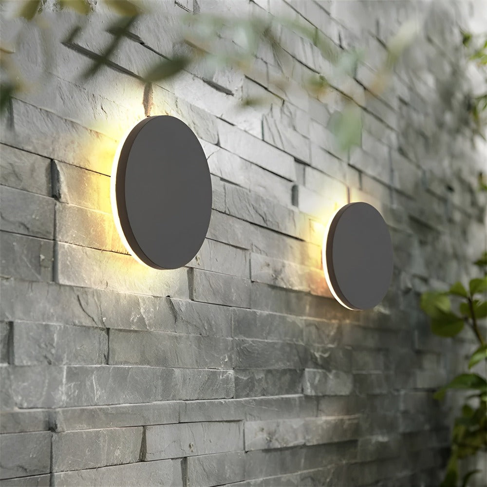 HydraLux – Elegante Lampada da Parete LED Impermeabile in Alluminio
