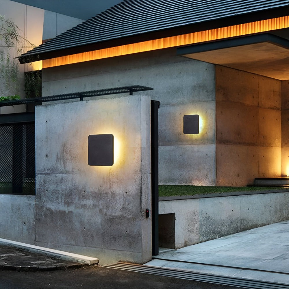 HydraLux – Elegante Lampada da Parete LED Impermeabile in Alluminio