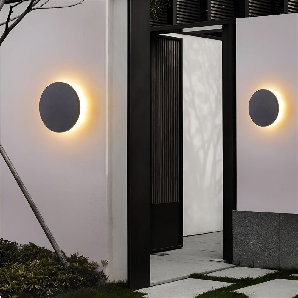 HydraLux – Elegante Lampada da Parete LED Impermeabile in Alluminio