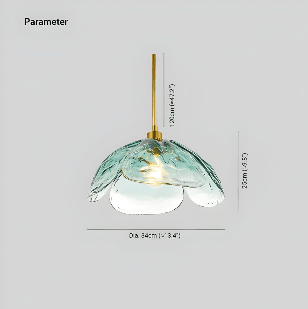 Luméa Bloom – Lampada a sospensione LED con design floreale colorato
