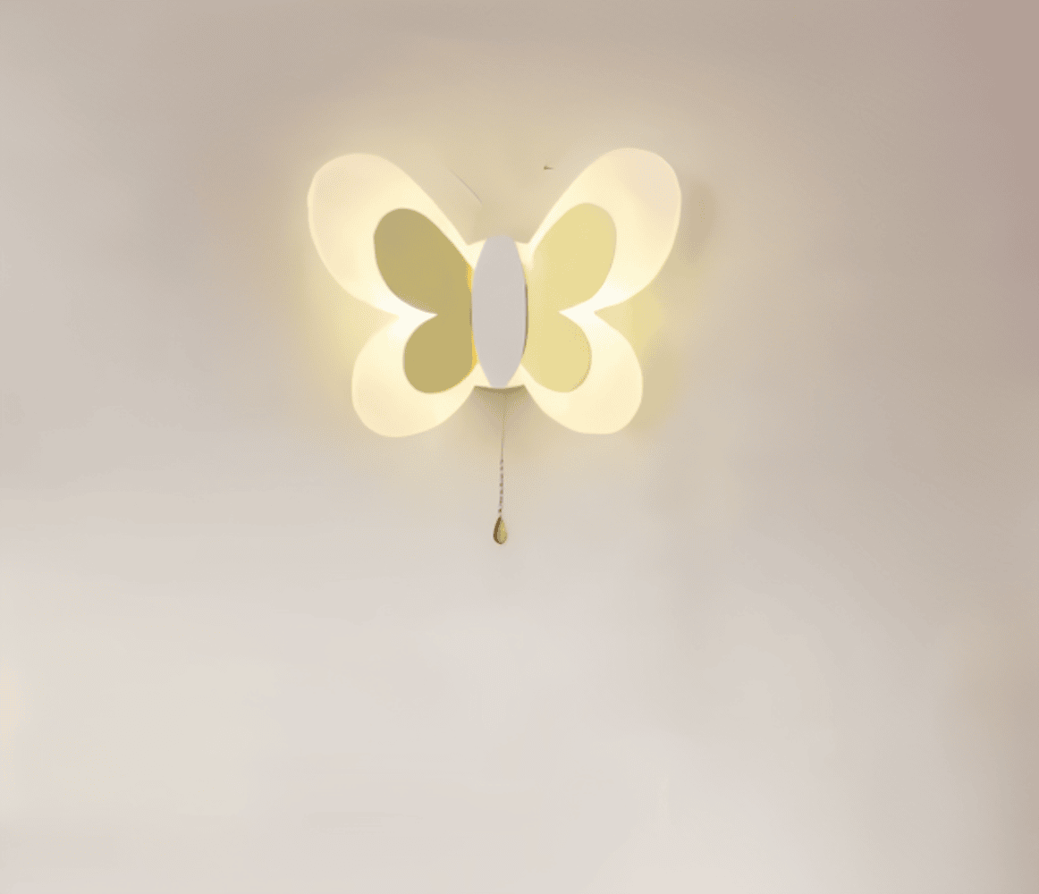 LumaFly – Lampada da Parete LED Colorata con Design a Farfalla in Acrilico