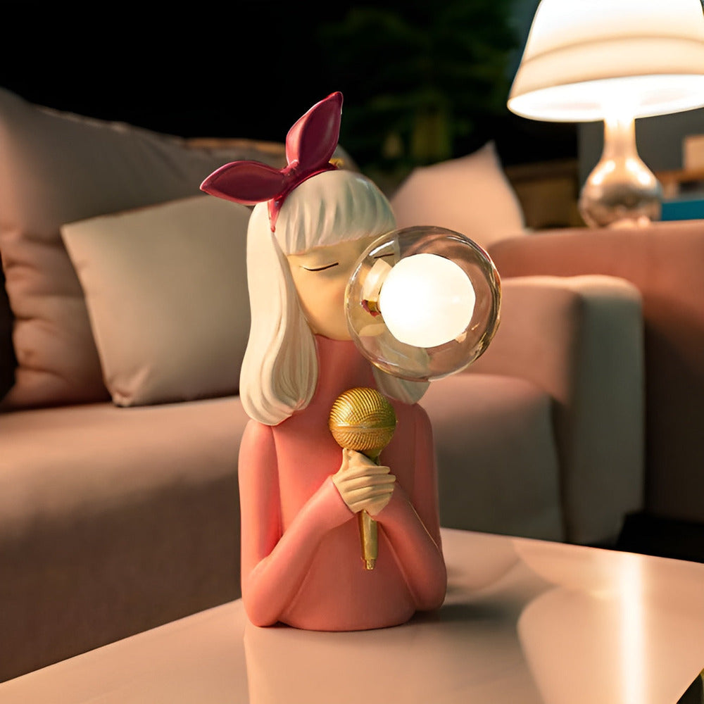 LumiFae Lampada da Tavolo – Lampada Magica con Personaggi da Favola