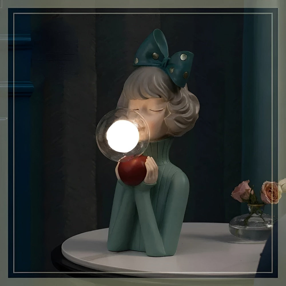 LumiFae Lampada da Tavolo – Lampada Magica con Personaggi da Favola