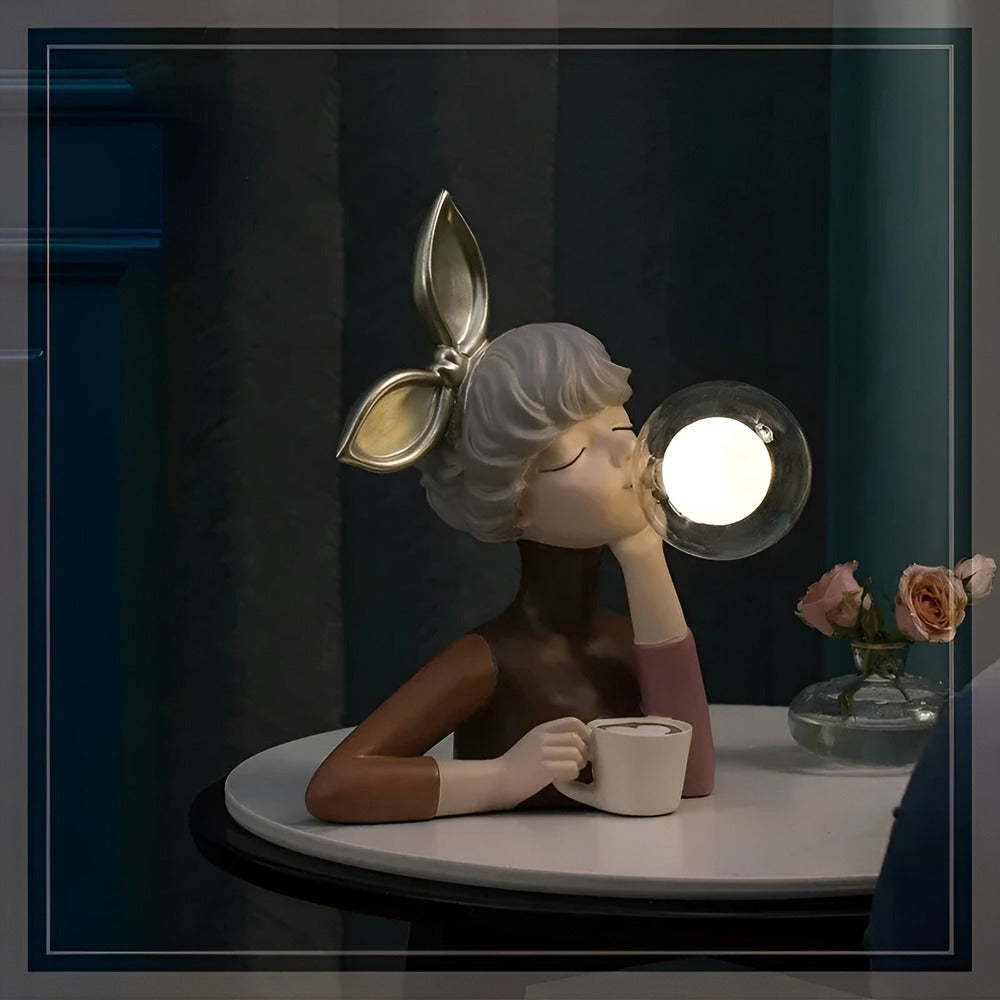 LumiFae Lampada da Tavolo – Lampada Magica con Personaggi da Favola