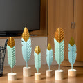 WoodFlair – Decorazioni in Legno Estetiche con Design a Piuma e Foglia