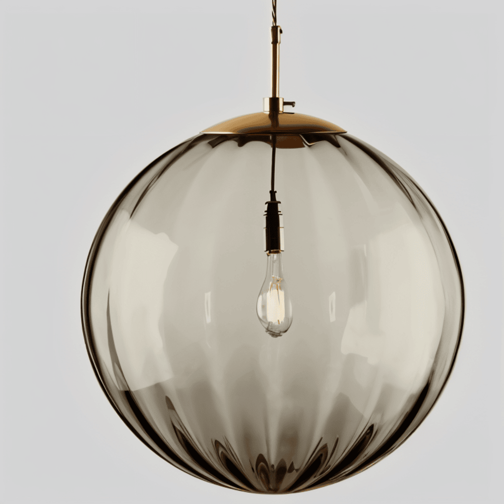 Glasora – Lampada a sospensione nordica con globi di vetro colorati