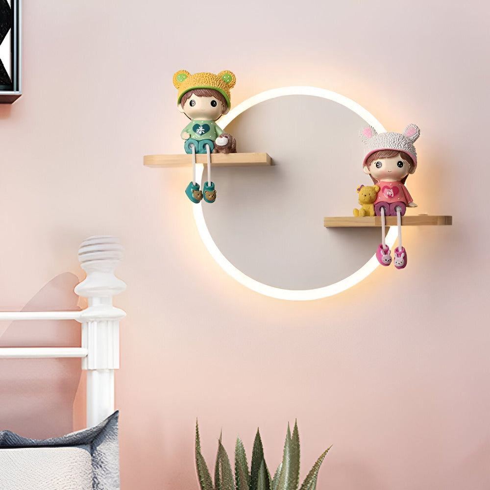 FanciToons – Lampada da Parete Giocosa per Stanza dei Bambini | Incantevole Illuminazione LED in Design Colorato