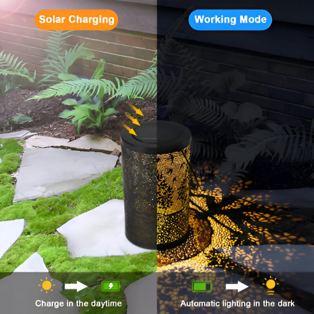 Lampada Solare LED Affascinante – Fantastica illuminazione per giardini e spazi esterni