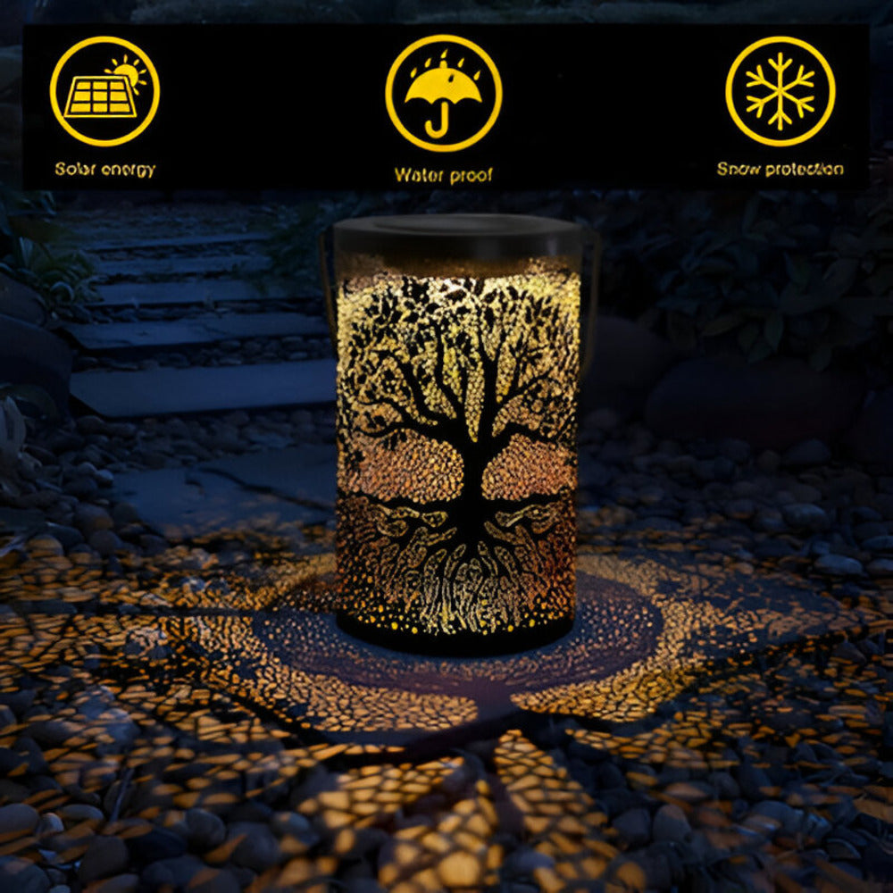 Lampada Solare LED Affascinante – Fantastica illuminazione per giardini e spazi esterni