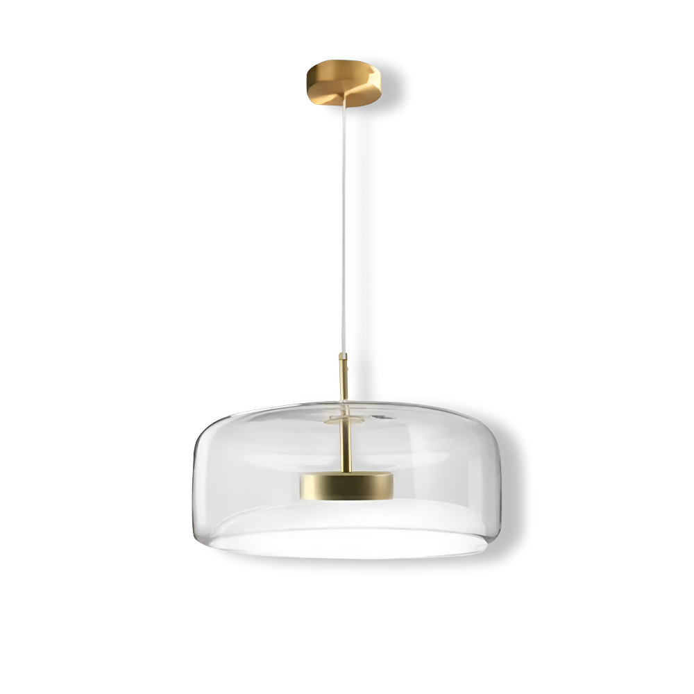 EcoLume – Lampada a sospensione moderna in vetro con eleganza senza tempo