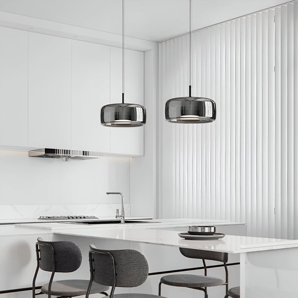 EcoLume – Lampada a sospensione moderna in vetro con eleganza senza tempo