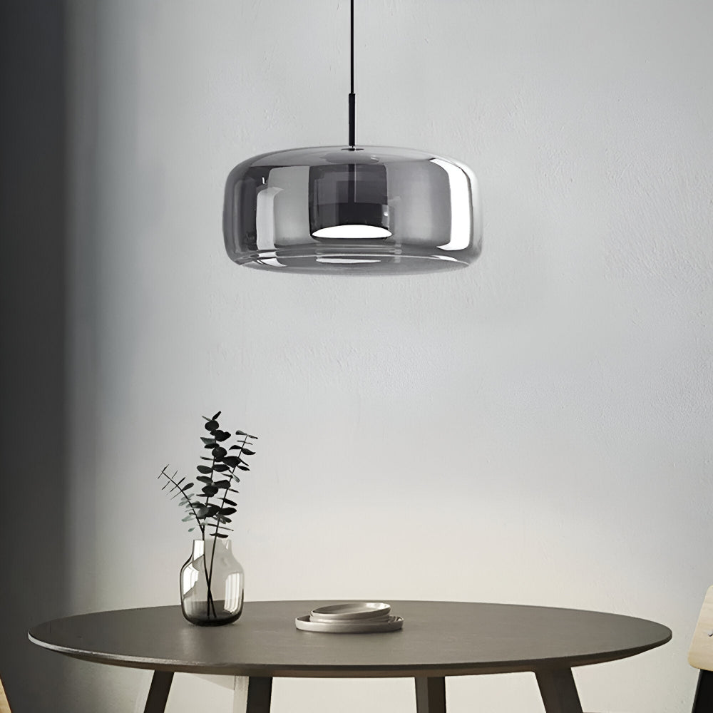 EcoLume – Lampada a sospensione moderna in vetro con eleganza senza tempo