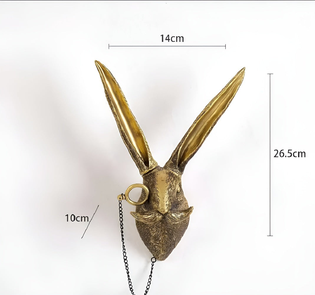 WallRegal Dekorkrok – Elegante Testa di Animale per un'Esposizione da Parete Stilosa