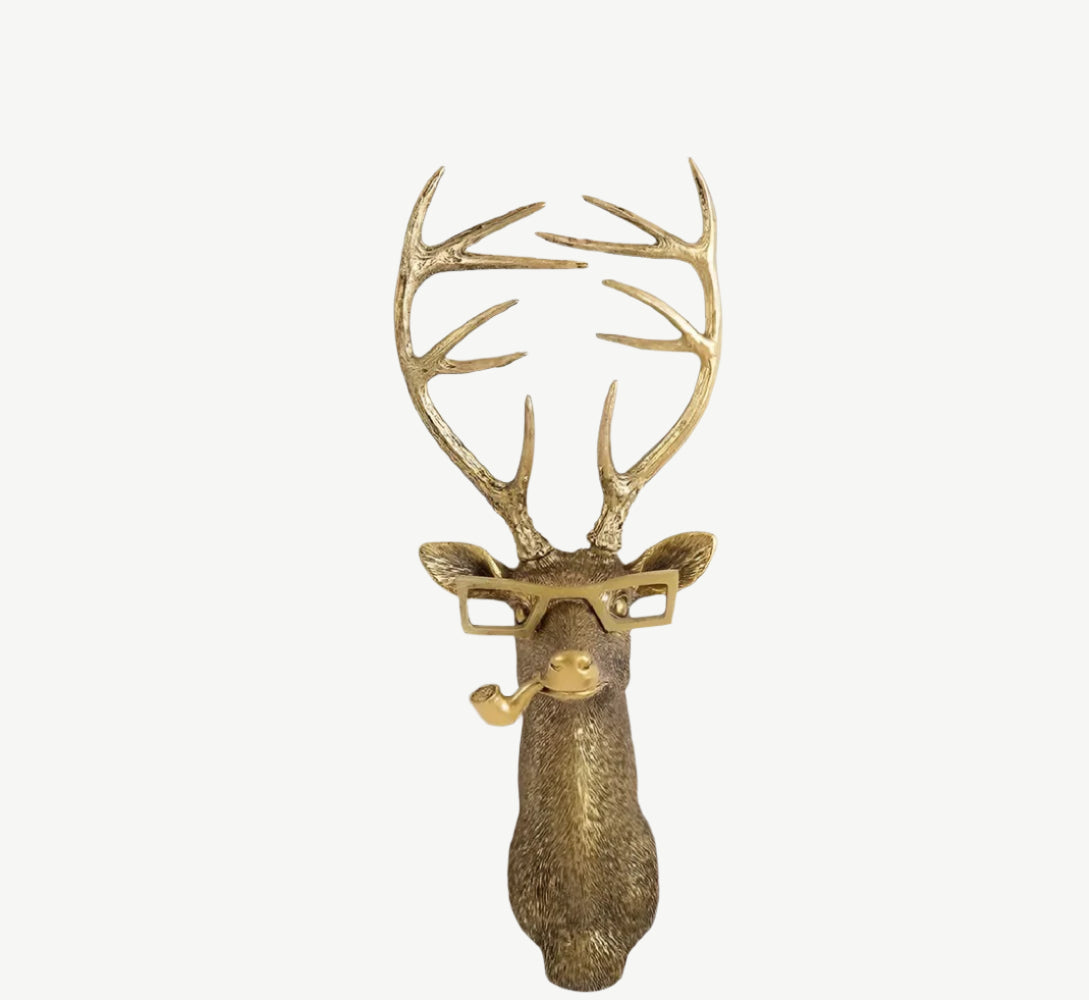 WallRegal Dekorkrok – Elegante Testa di Animale per un'Esposizione da Parete Stilosa