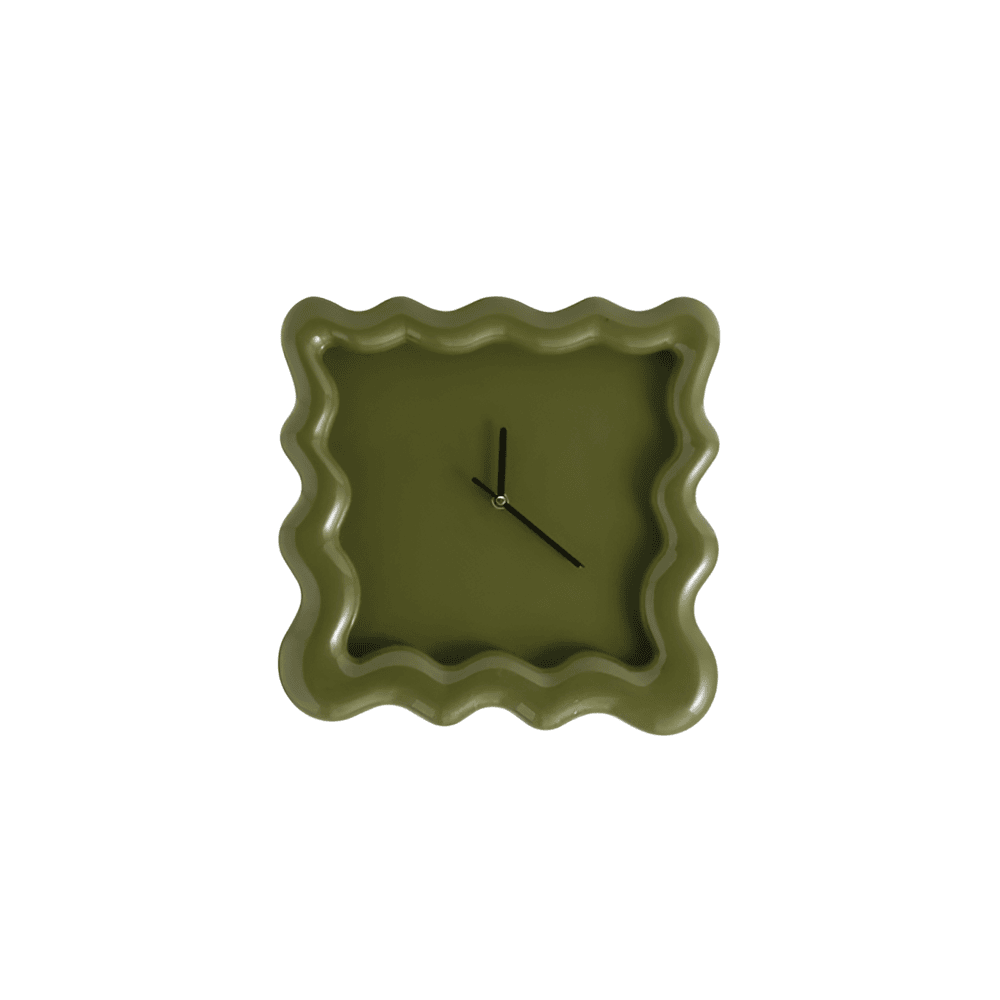 CreamCake Dial – Orologio da Parete Color Crema a Forma di Torta per Decorazione Dopaminica