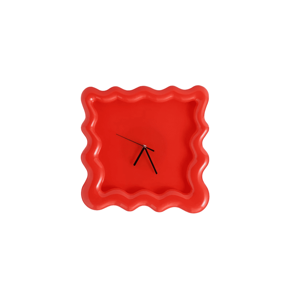 CreamCake Dial – Orologio da Parete Color Crema a Forma di Torta per Decorazione Dopaminica