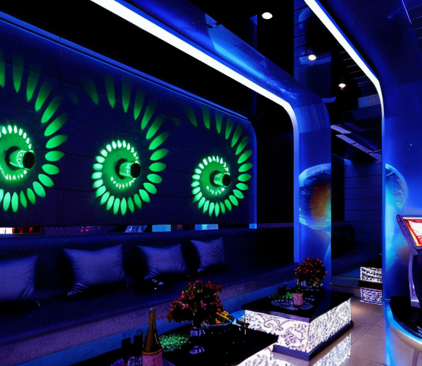 SpiraGlow – Lampada a Muro LED Cilindrica con Effetti Spiraliformi Colorati