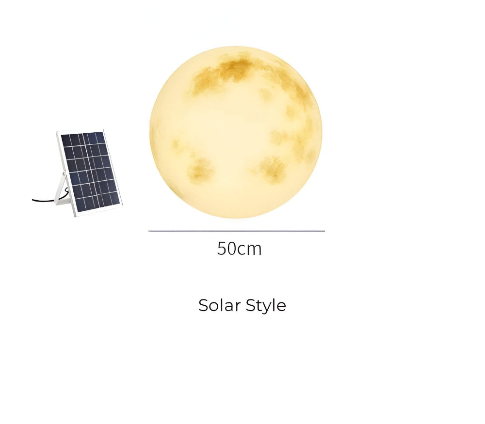 MoonGlow Lampada Solare – Magica Illuminazione Lunare per Giardino