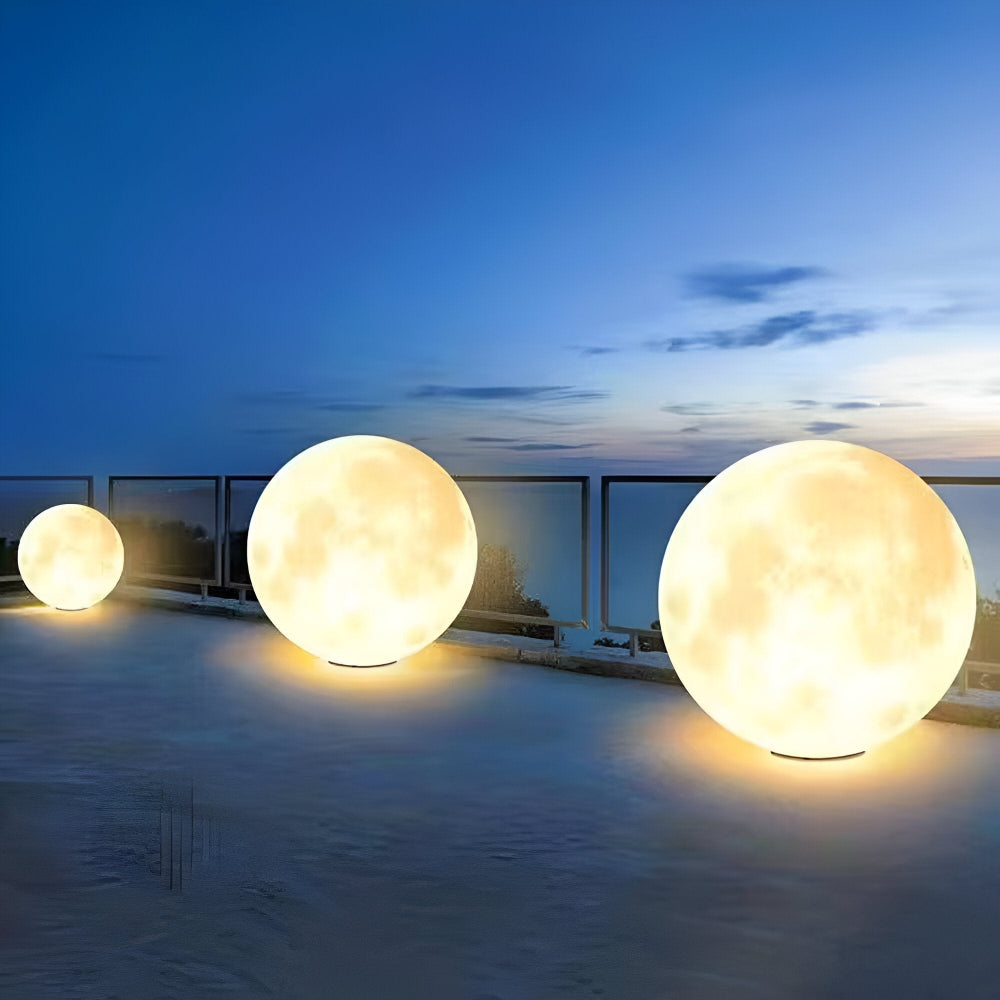 MoonGlow Lampada Solare – Magica Illuminazione Lunare per Giardino