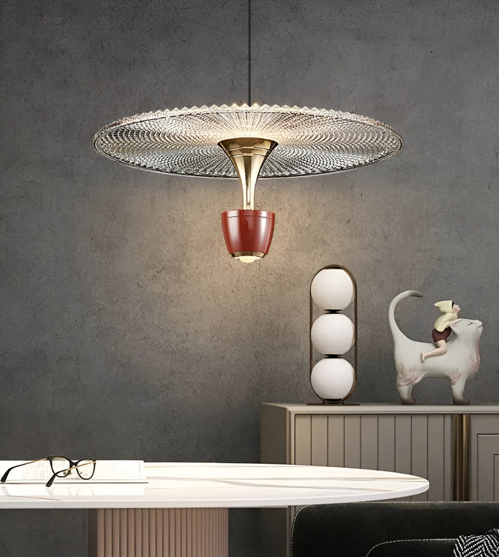 AcryLume – Lampada a sospensione elegante in acrilico con design lussuoso