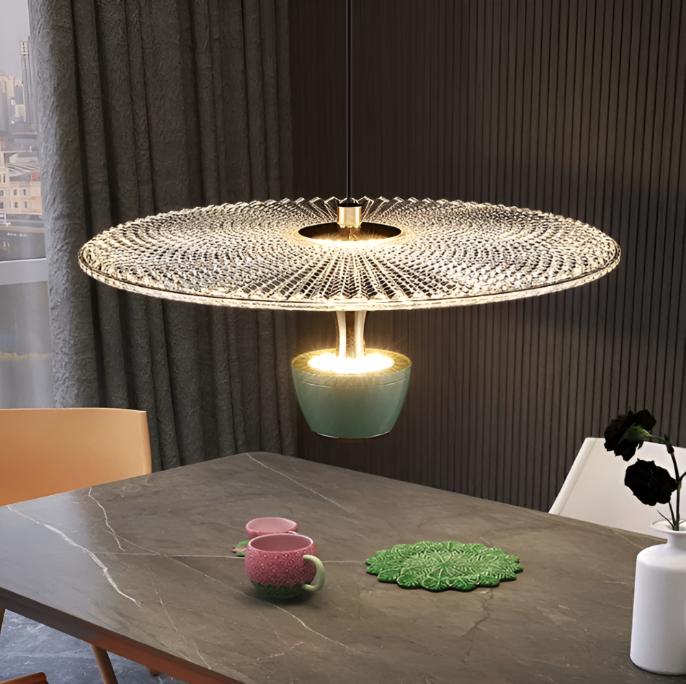 AcryLume – Lampada a sospensione elegante in acrilico con design lussuoso