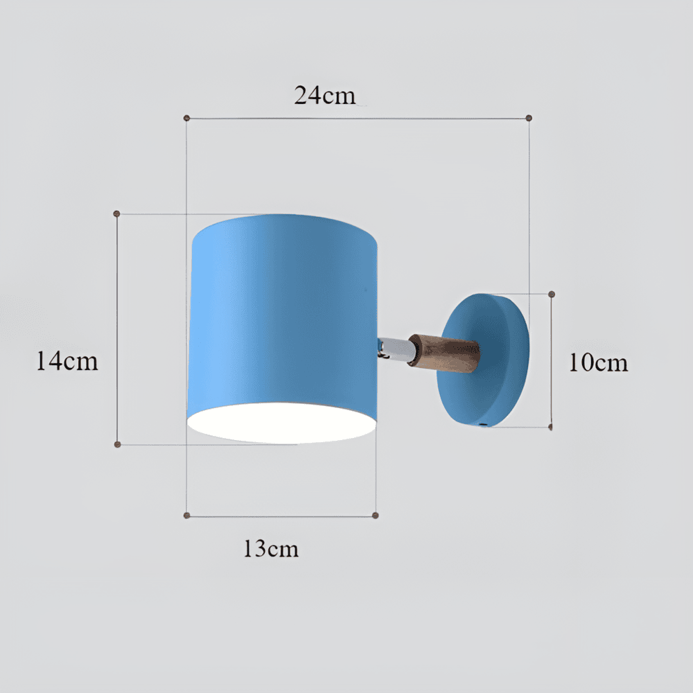 Macalune – Applique in Design Nordico Pastello