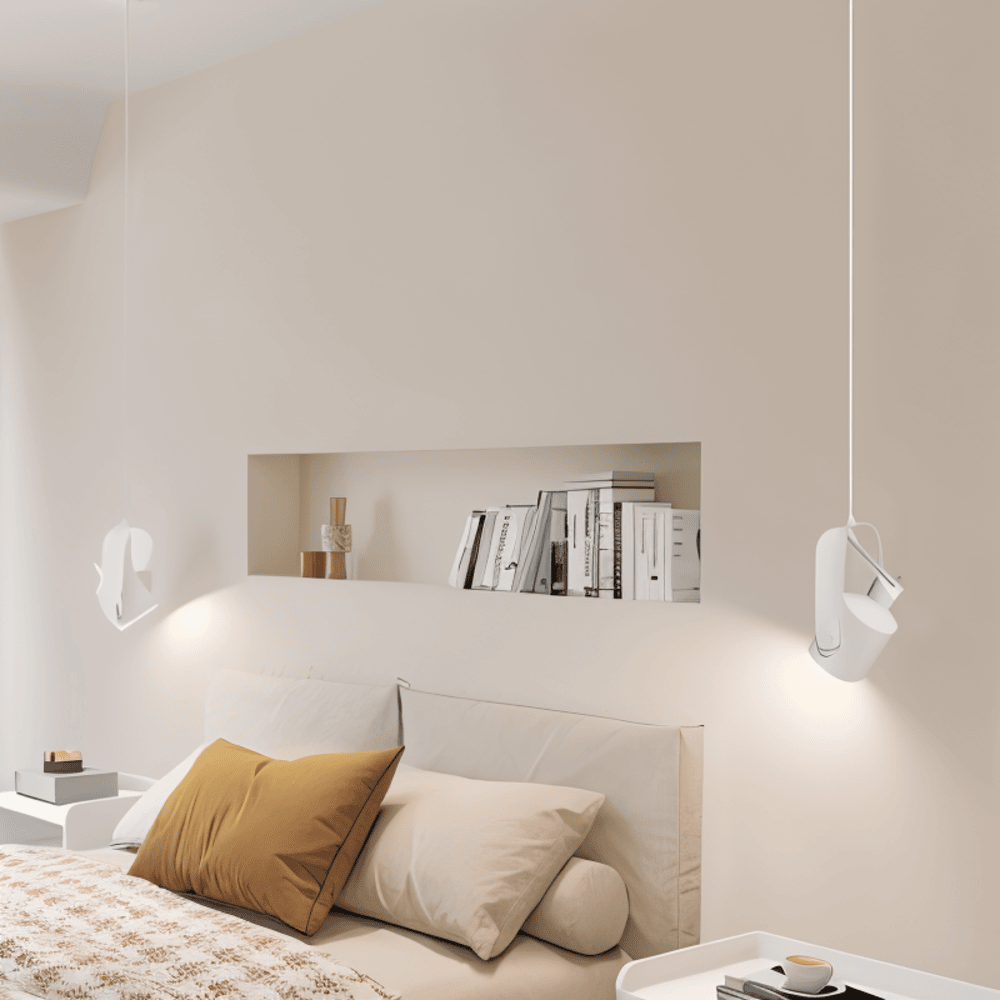 NordBeam – Sospensione in Metallo Regolabile con Dettagli in Legno