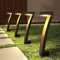 LumiCurve Garden – Illuminazione Solare Moderna in Set per Giardini e Viali