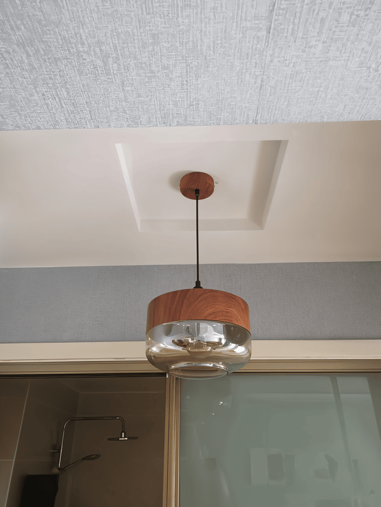 Loftoria – Lampada a sospensione retro-moderna in vetro