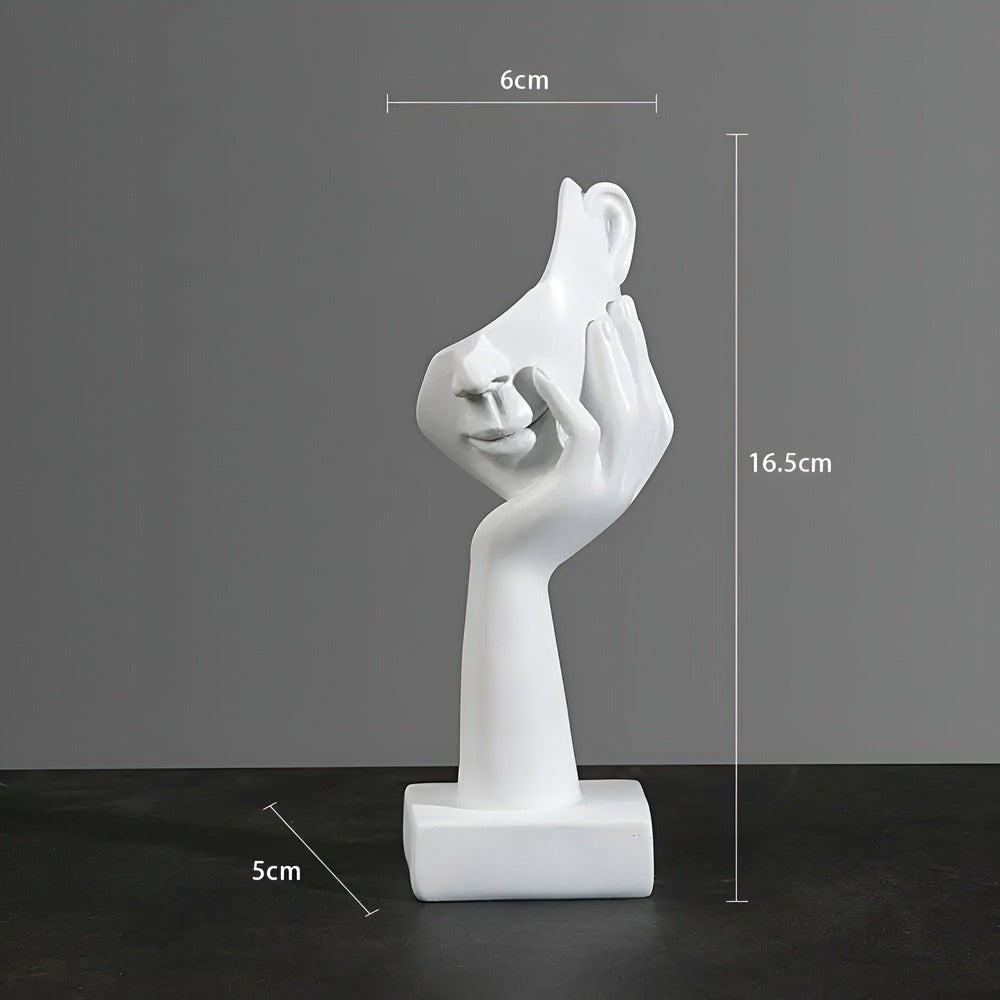 ThinkForm Scultura – Figura Decorativa Astratta Moderna in Resina