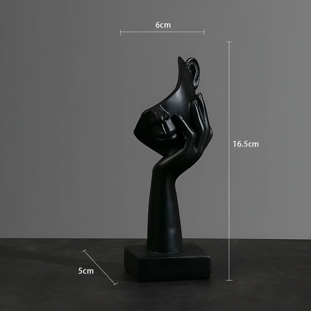 ThinkForm Scultura – Figura Decorativa Astratta Moderna in Resina