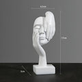 ThinkForm Scultura – Figura Decorativa Astratta Moderna in Resina
