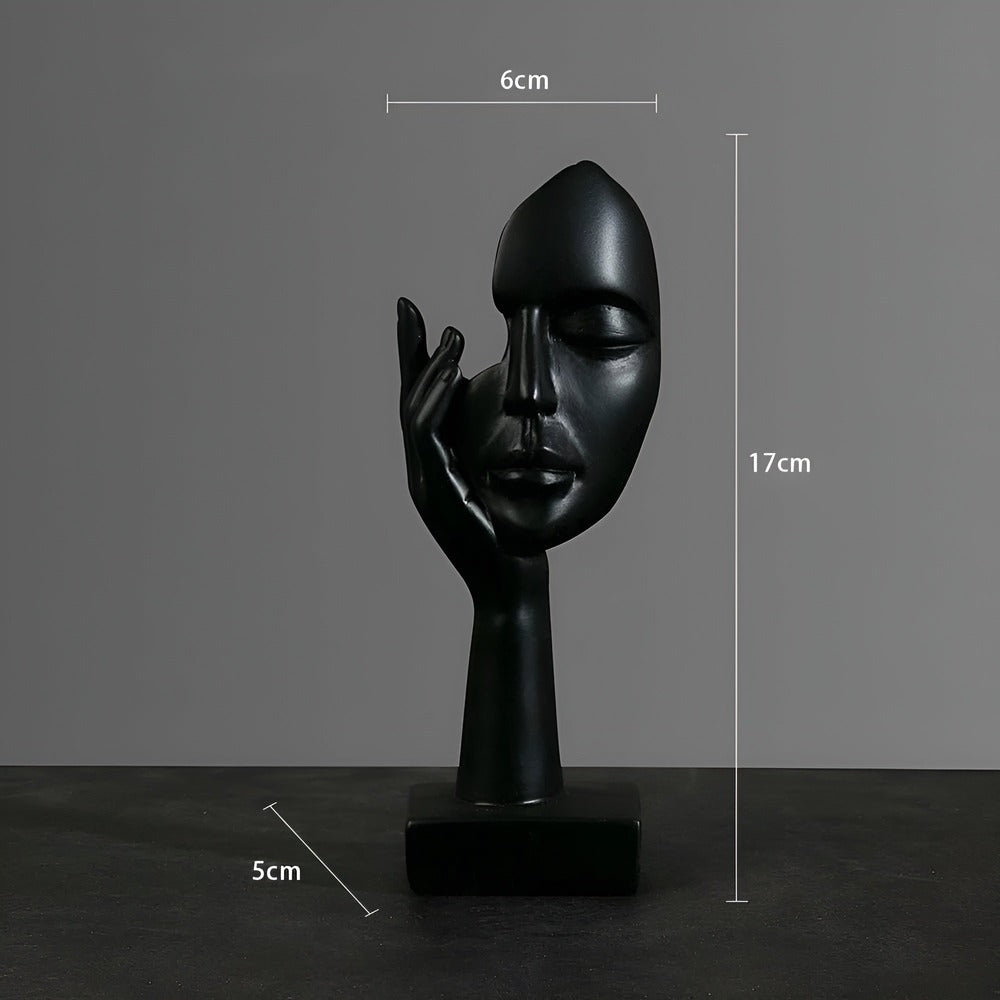 ThinkForm Scultura – Figura Decorativa Astratta Moderna in Resina