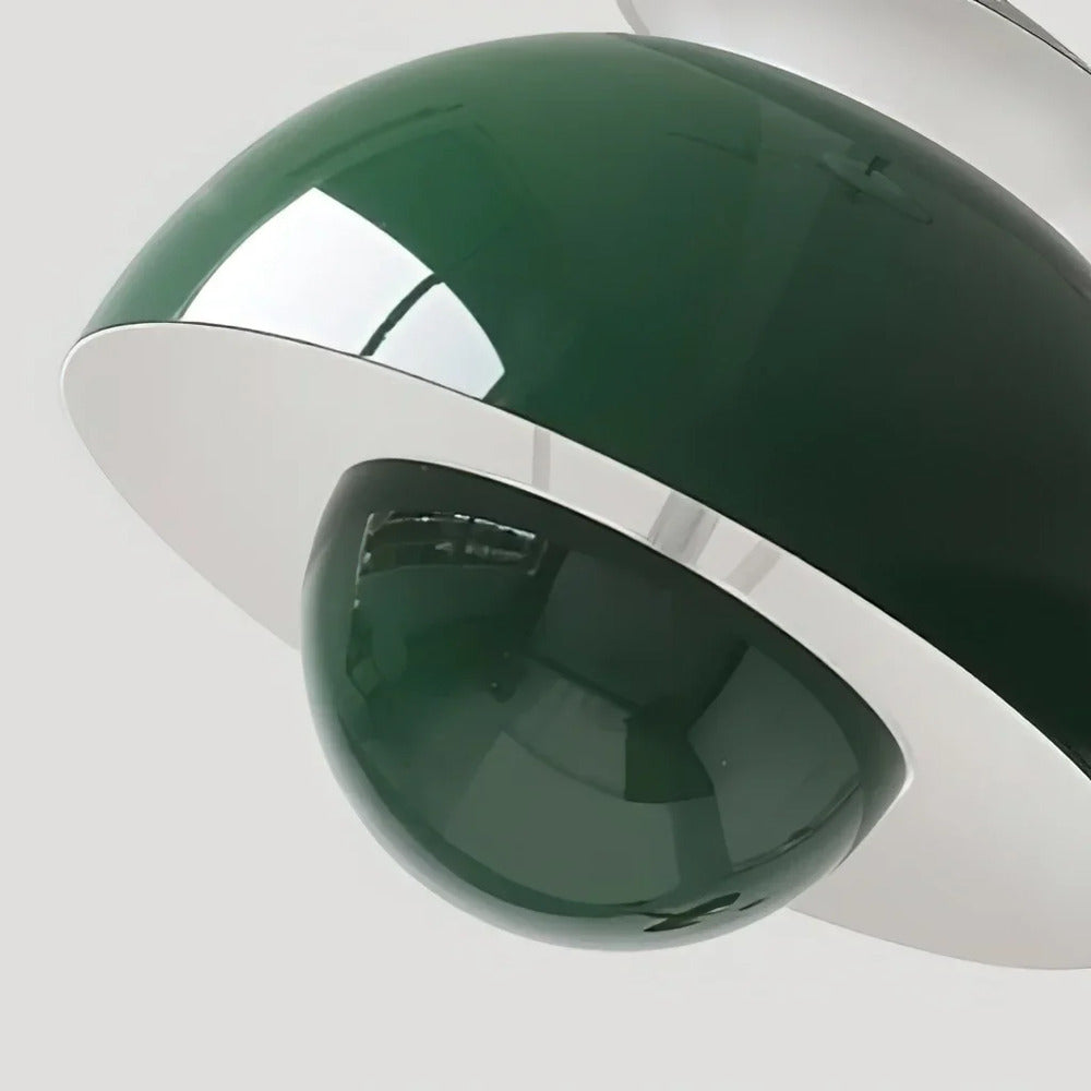 Floréal – Lampada a sospensione in metallo nordico a forma di fiore in design retrò