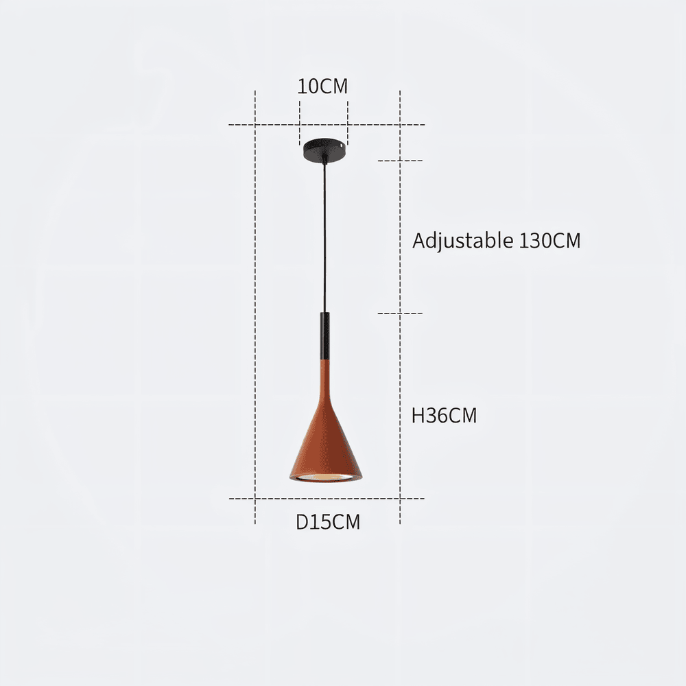 NordCone – Lampada a sospensione con design nordico moderno