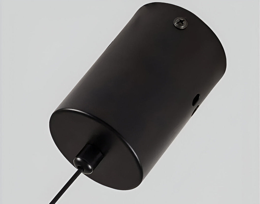 AeroLine – Lampada da soffitto LED allungata in alluminio nero