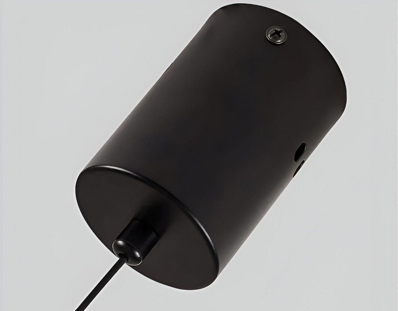 AeroLine – Lampada da soffitto LED allungata in alluminio nero