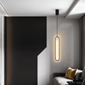 AeroLine – Lampada da soffitto LED allungata in alluminio nero