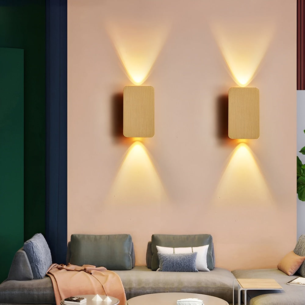 RectaLite – Lampada da Parete LED Rettangolare Minimalista per Illuminazione Incassata