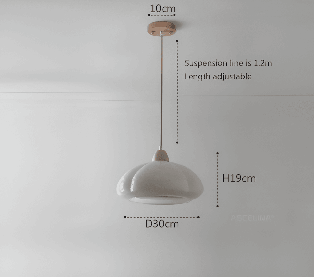 PumpaLuxe – Lampadario Retro in Vetro e Legno con Fascino Nordico