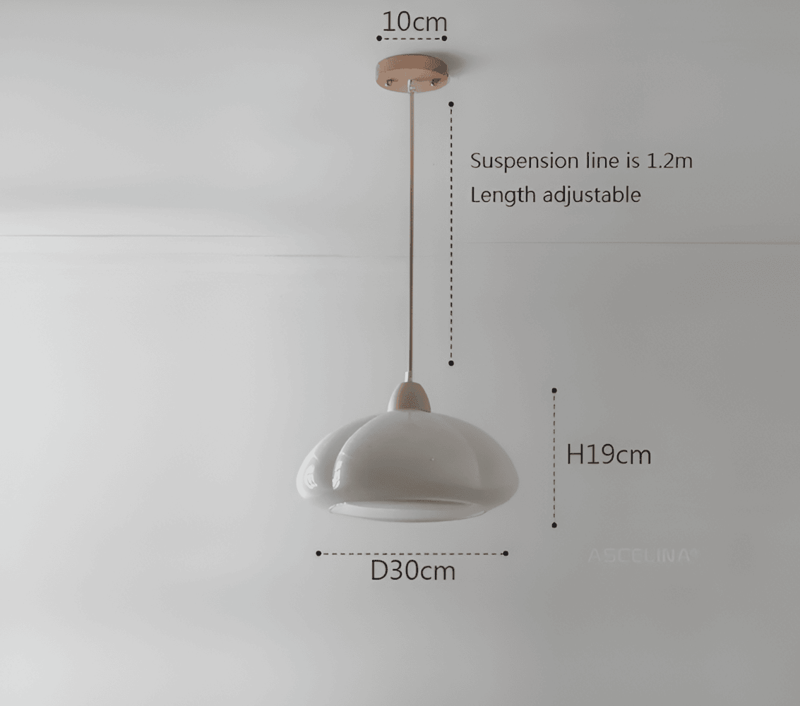 PumpaLuxe – Lampadario Retro in Vetro e Legno con Fascino Nordico