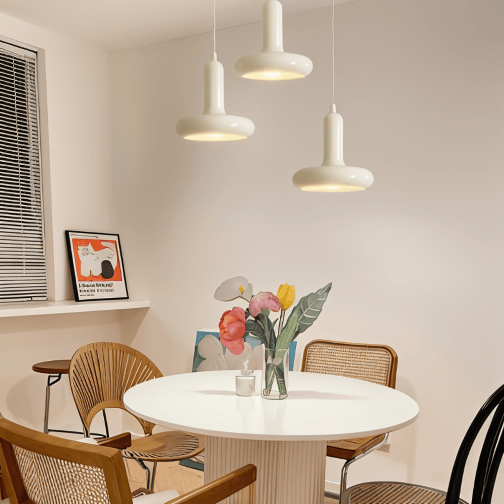 RetroPop – Lampada da soffitto Bauhaus colorata in stile macaron