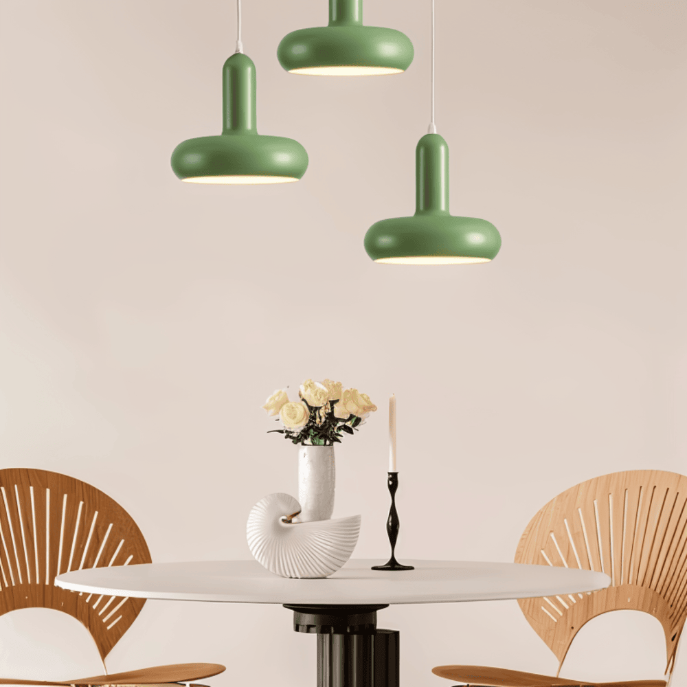 RetroPop – Lampada da soffitto Bauhaus colorata in stile macaron