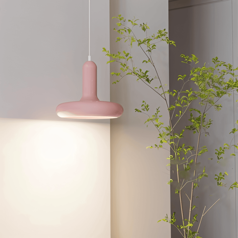 RetroPop – Lampada da soffitto Bauhaus colorata in stile macaron