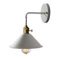 RetroGlow – Lampada da Parete Vintage in Metallo con Design Classico a Forma Conica