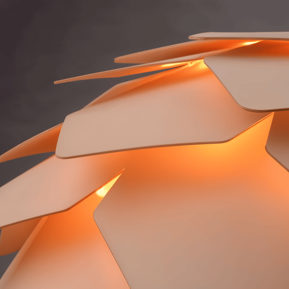 PineGlow – Lampada a sospensione rustica in legno fatta a mano