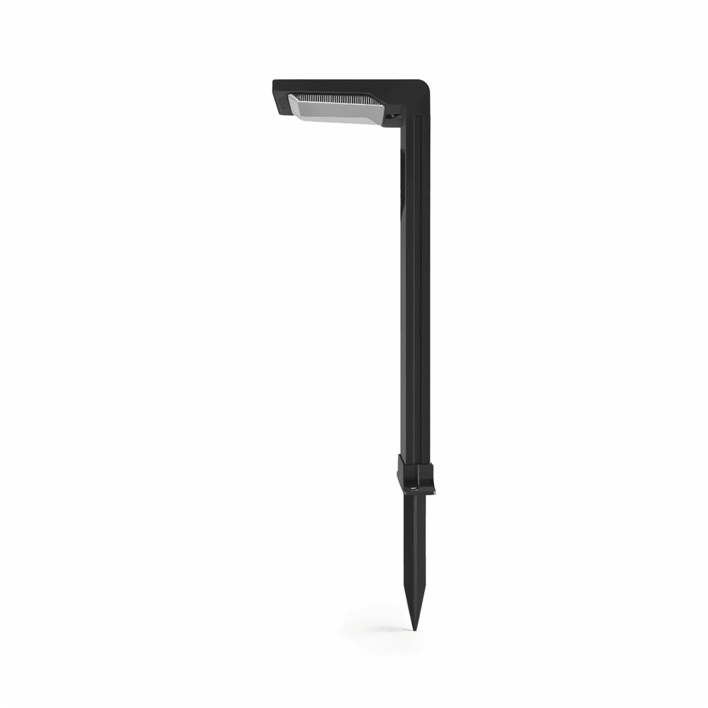 LumaBend Solar – Lampada Solare Resistente alle Intemperie a Forma di L per il Giardino