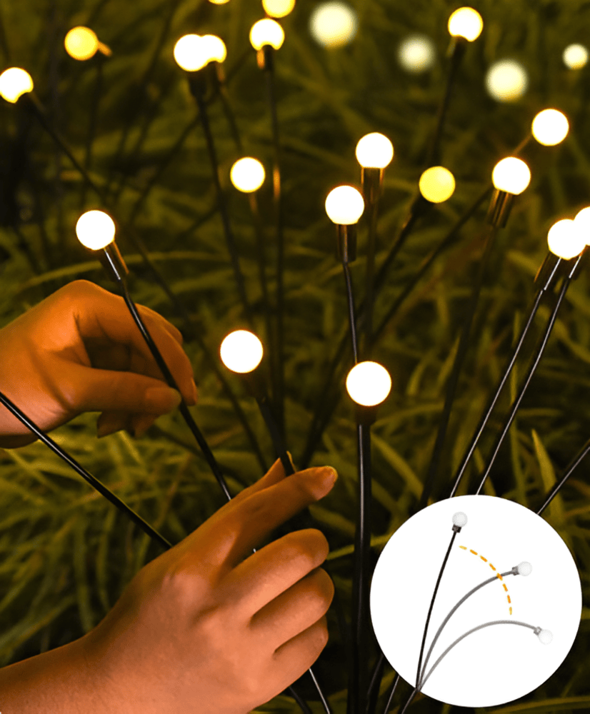 FireflyGleam – Luci da Giardino a LED Solari per Esterni