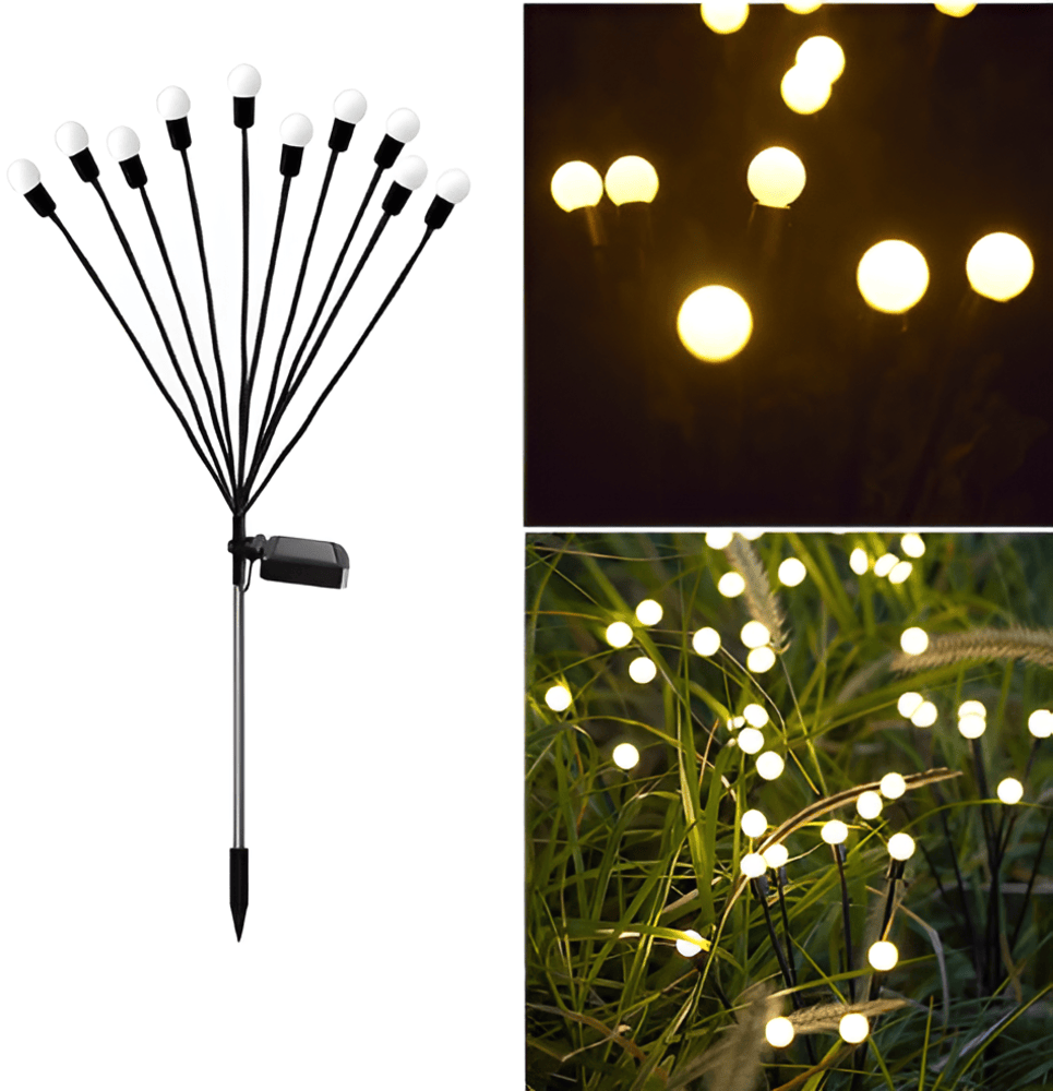 FireflyGleam – Luci da Giardino a LED Solari per Esterni